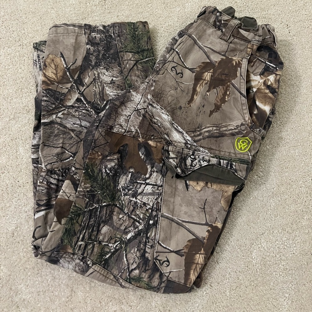 Game Winner Camo pants for boys size 10/12